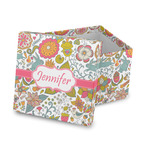 Wild Garden Gift Box with Lid - Canvas Wrapped (Personalized)