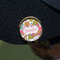 Wild Garden Golf Ball Marker Hat Clip - Gold - On Hat