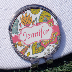 Wild Garden Golf Ball Marker - Hat Clip