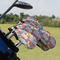 Wild Garden Golf Club Cover - Set of 9 - On Clubs