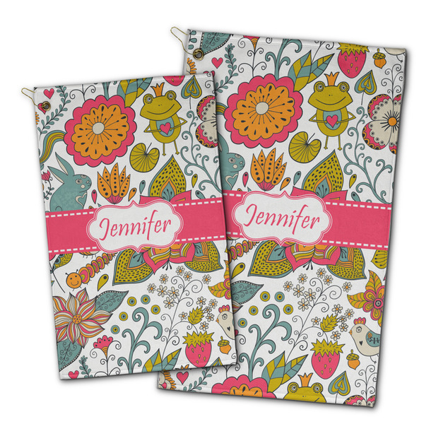 Wild Garden Golf Towel - PARENT (small and large)