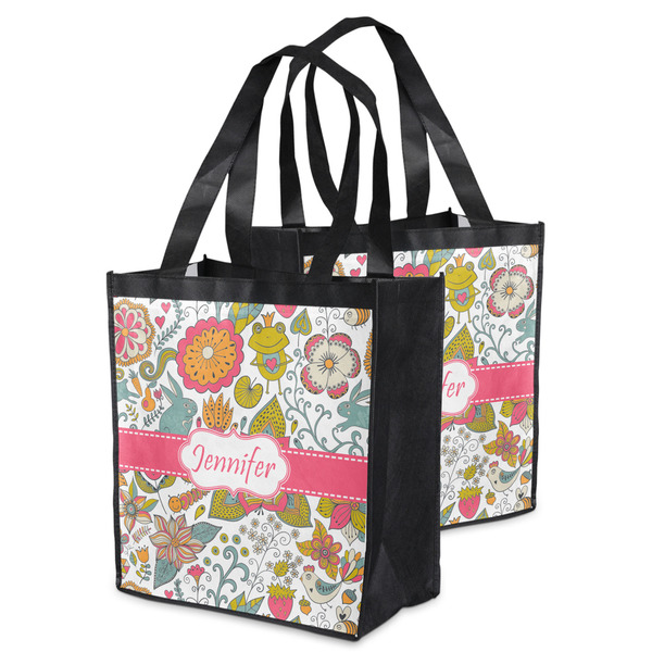 Wild Garden Grocery Bag - MAIN