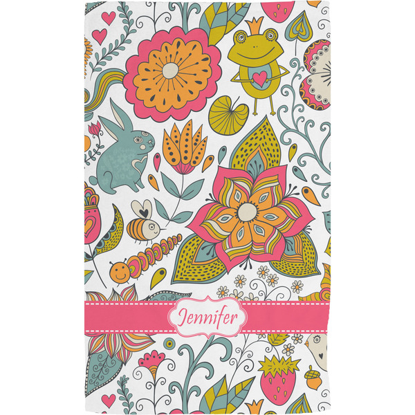 Wild Garden Hand Towel (Personalized)
