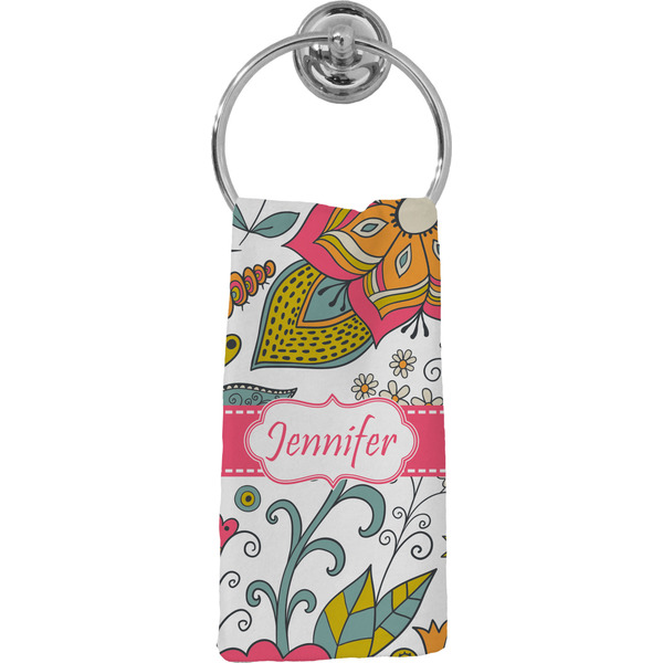 Custom Wild Garden Hand Towel - Full Print (Personalized)