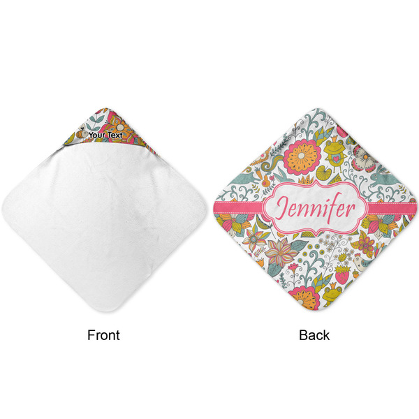 Wild Garden Hooded Baby Towel- Approval