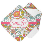 Wild Garden Hooded Baby Towel (Personalized)