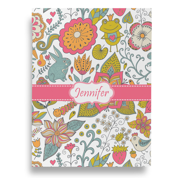 Wild Garden House Flags - Double Sided - FRONT