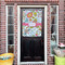 Wild Garden House Flags - Double Sided - (Over the door) LIFESTYLE