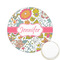 Wild Garden Printed Cookie Topper - 2.15" (Personalized)