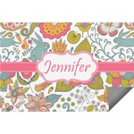 Wild Garden Indoor / Outdoor Rug - 8'x10' (Personalized)