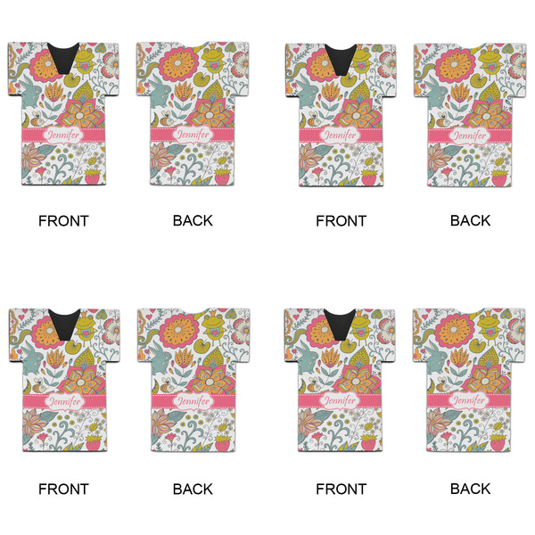 Wild Garden Jersey Bottle Cooler - Set of 4 - APPROVAL