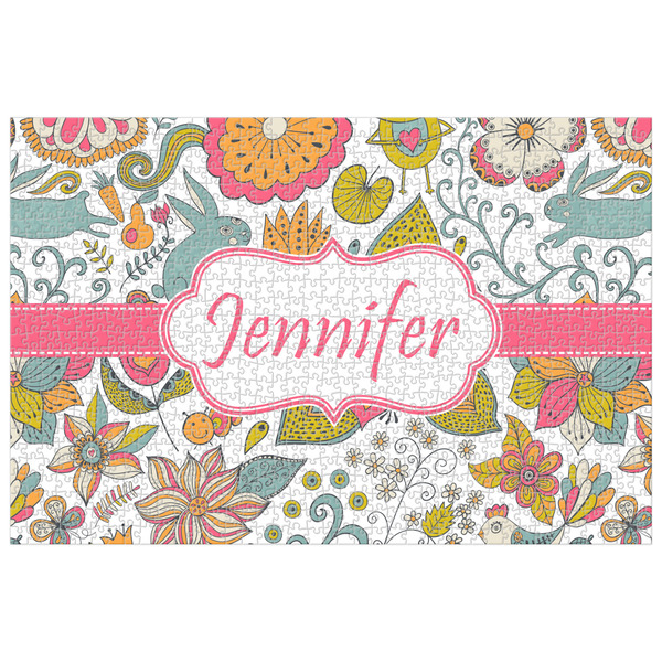 Custom Wild Garden Jigsaw Puzzle - 1000-piece (Personalized)