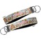 Wild Garden Key-chain - Metal and Nylon - Front and Back