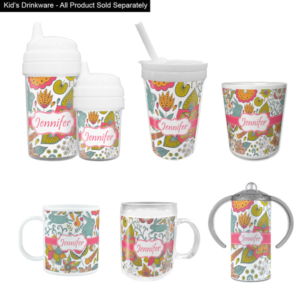 Wild Garden Kid's Drinkware - Customized & Personalized