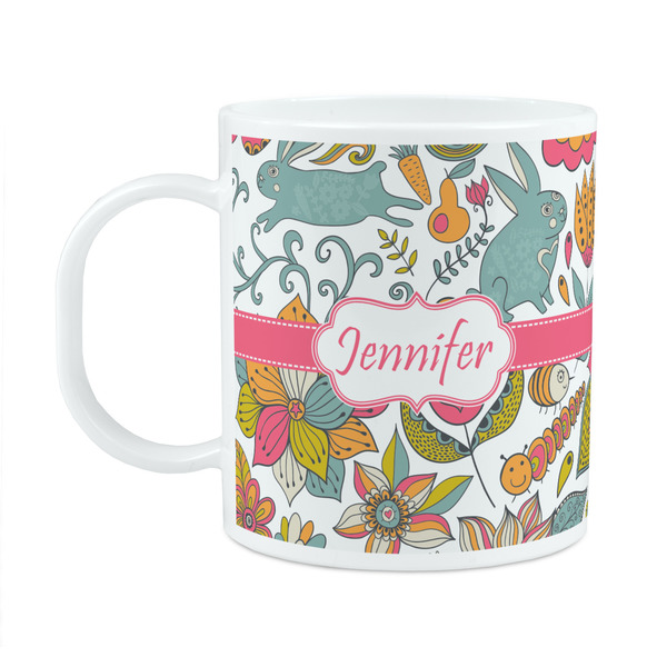 Custom Wild Garden Plastic Kids Mug (Personalized)