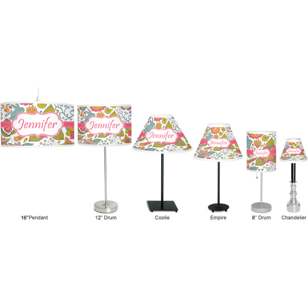 Wild Garden Lamp Full View Size Comparison