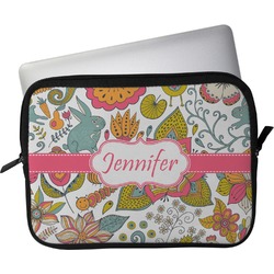 Wild Garden Laptop Sleeve / Case (Personalized)