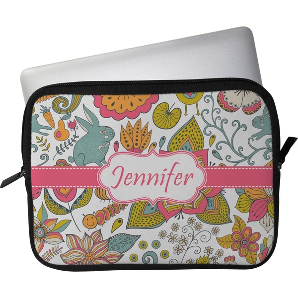 Custom Wild Garden Laptop Sleeve / Case - 11" (Personalized)