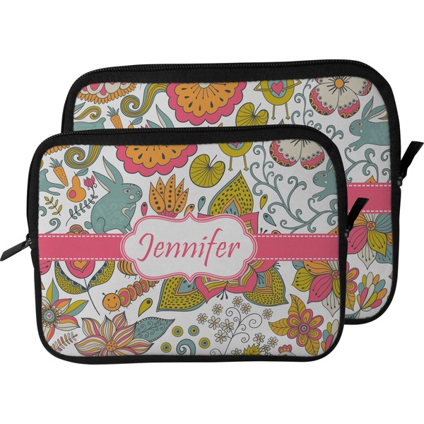 Wild Garden Laptop Sleeve (Size Comparison)