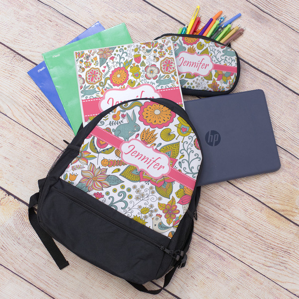 Wild Garden Large Backpack - Black - With Stuff