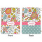Wild Garden Large Laundry Bag - Front & Back View
