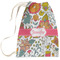 Wild Garden Large Laundry Bag - Front View