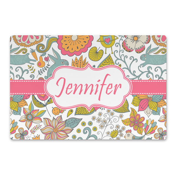 Custom Wild Garden Large Rectangle Car Magnet (Personalized)