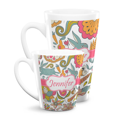 Wild Garden Latte Mug (Personalized)
