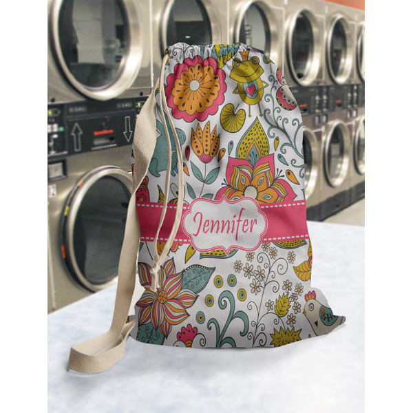 Wild Garden Laundry Bag in Laundromat