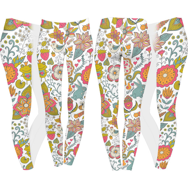 Wild Garden Leggings Turn Around - Apvl