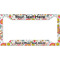 Wild Garden License Plate Frame - Style A (Personalized)