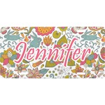 Wild Garden Front License Plate (Personalized)