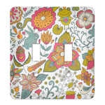 Wild Garden Light Switch Cover (2 Toggle Plate)