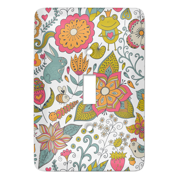 Custom Wild Garden Light Switch Cover (Single Toggle)