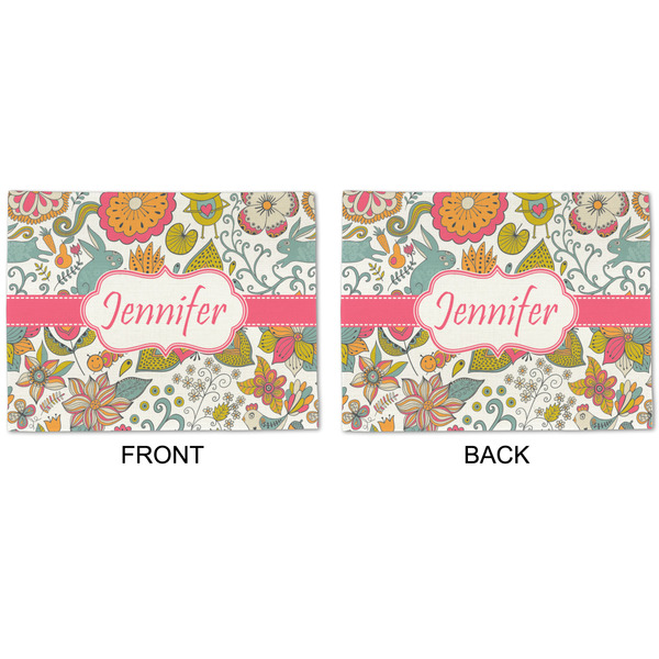 Wild Garden Linen Placemat - APPROVAL (double sided)