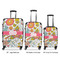 Wild Garden Luggage Bags all sizes - With Handle