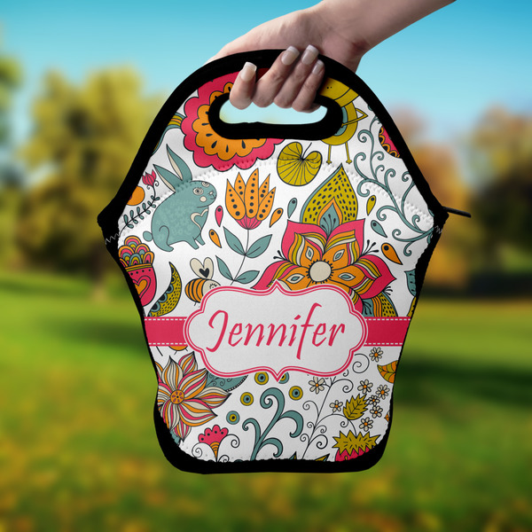Wild Garden Lunch Bag - Hand