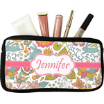 Wild Garden Makeup / Cosmetic Bag (Personalized)