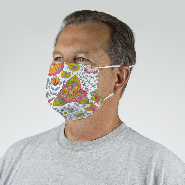 Wild Garden Mask - Quarter View on Guy