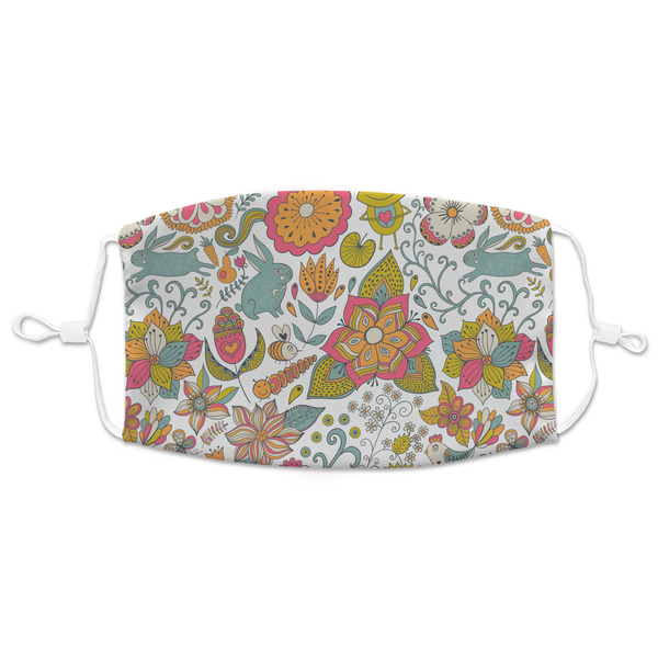 Custom Wild Garden Adult Cloth Face Mask - XLarge