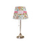 Wild Garden Poly Film Empire Lampshade - On Stand