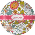 Wild Garden Melamine Plate (Personalized)