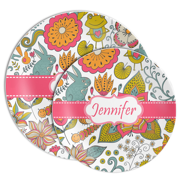 Wild Garden Melamine Plates - PARENT/MAIN