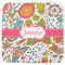 Wild Garden Memory Foam Bath Mat - 48"x48" (Personalized)