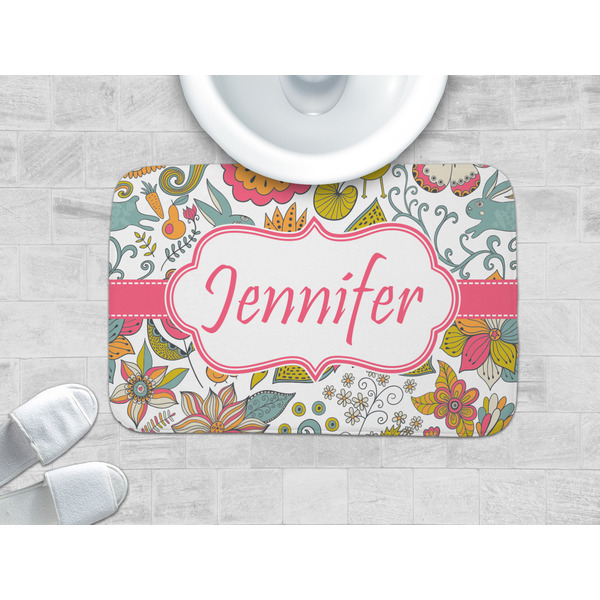 Wild Garden Memory Foam Bath Mat - LIFESTYLE 34x21
