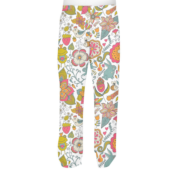 Wild Garden Men's Pjs Back - on model