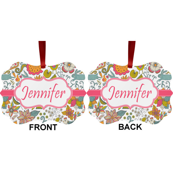 Wild Garden Metal Benilux Ornament - Front and Back (APPROVAL)