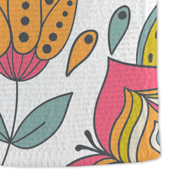 Wild Garden Microfiber Dish Towel - DETAIL