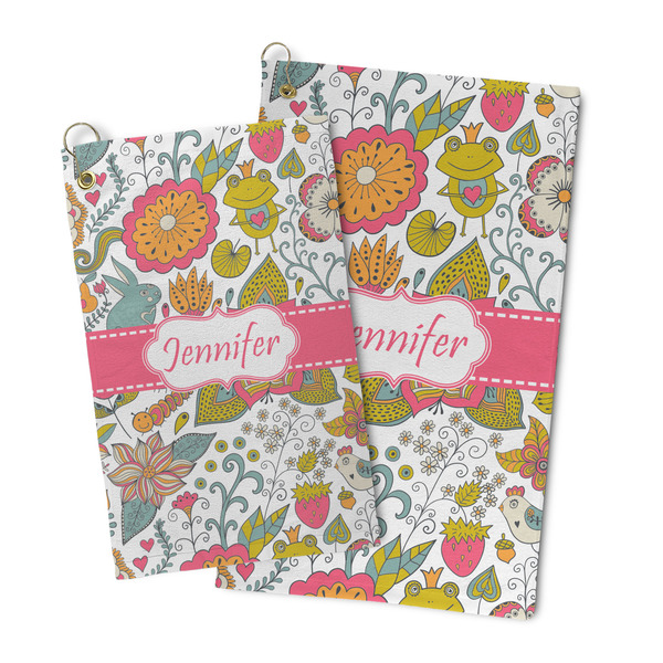 Wild Garden Microfiber Golf Towel - PARENT/MAIN