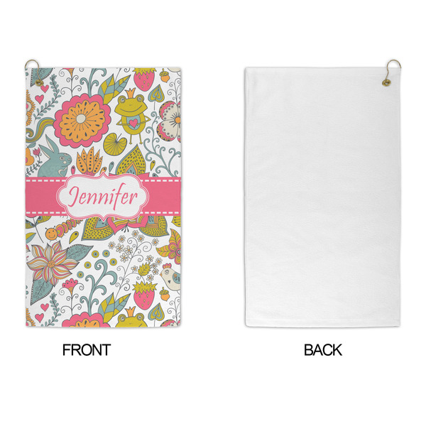 Wild Garden Microfiber Golf Towels - APPROVAL